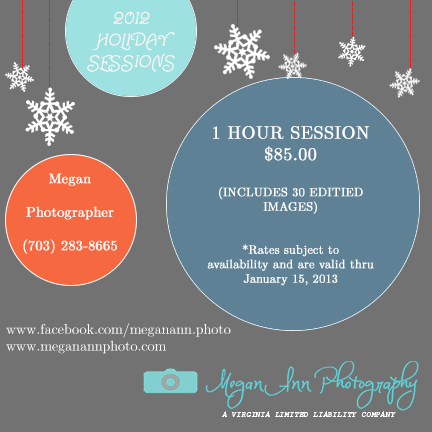 Warrenton Photography - Holiday Specials