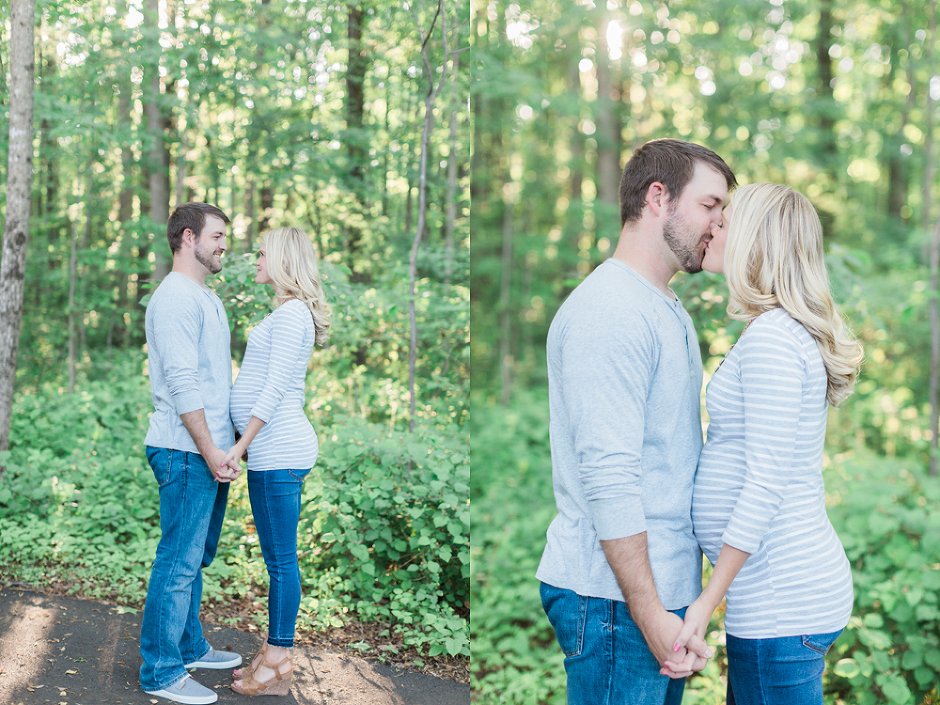 Ashley and Steve Lake Brittle Maternity Session | www.meganannphoto.com