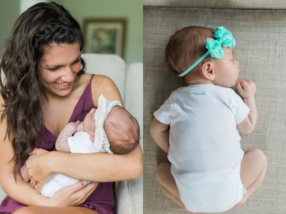 Braelynn Rose 1 Month Baby Session | www.meganannphoto.com