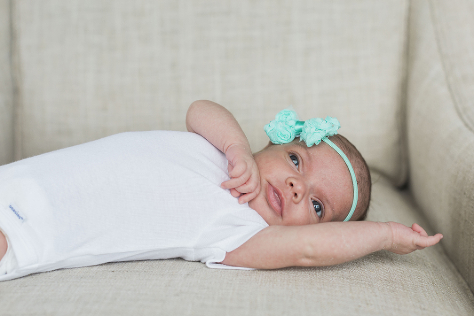 Braelynn Rose 1 Month Baby Session | www.meganannphoto.com