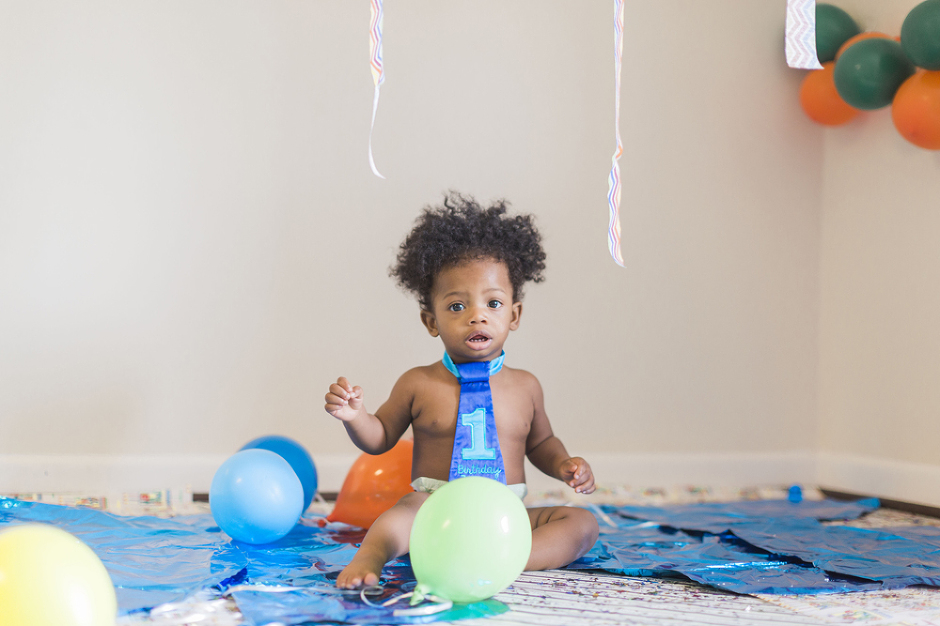 First Birthday Cake Smash Session | www.meganannphoto.com