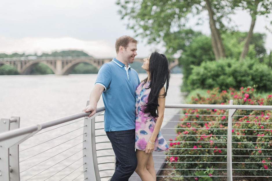 Waterfront Georgetown Engagement Session | www.meganannphoto.com