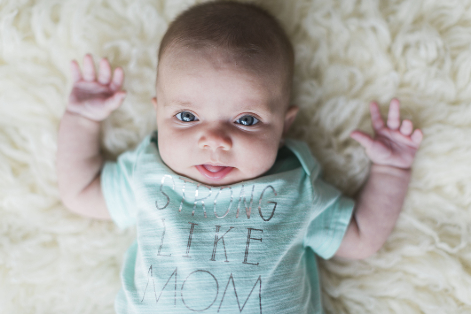 Braelynn Rose 3 Month Baby Session | www.meganannphoto.com