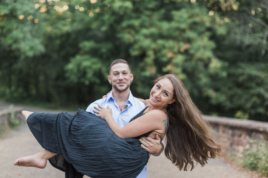 Stone Bridge Virginia Engagement Session | www.meganannphoto.com